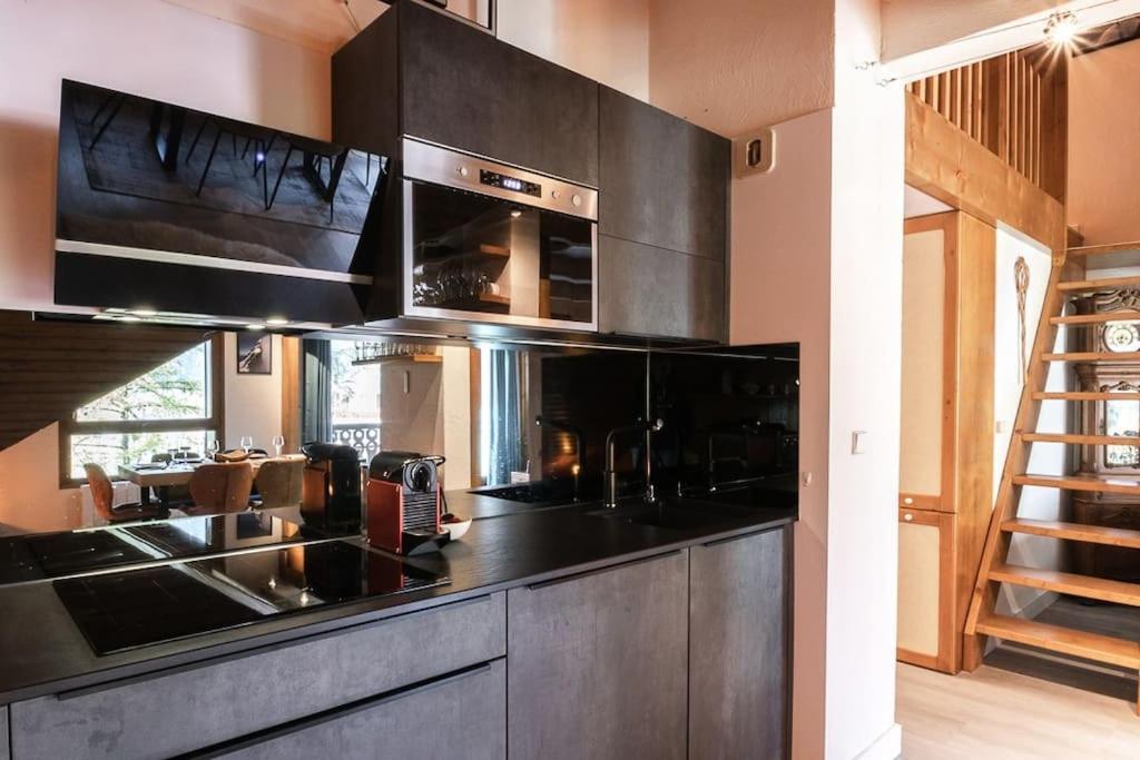 Bel Appartement Entier En Style Chalet A 霞慕尼 外观 照片