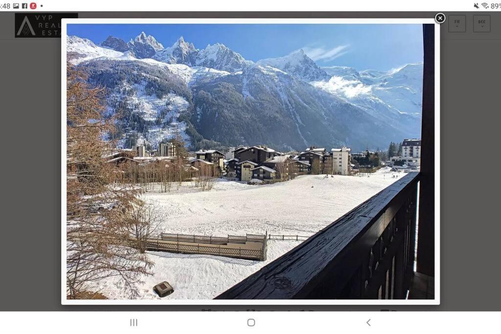 Bel Appartement Entier En Style Chalet A 霞慕尼 外观 照片