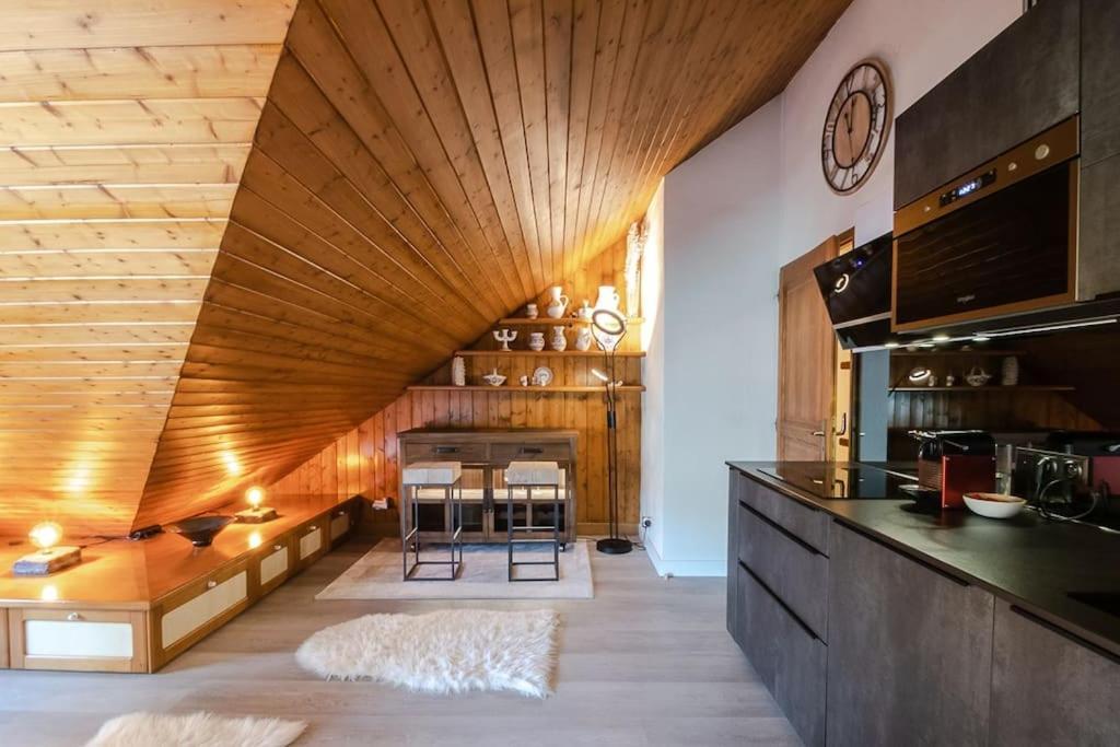Bel Appartement Entier En Style Chalet A 霞慕尼 外观 照片