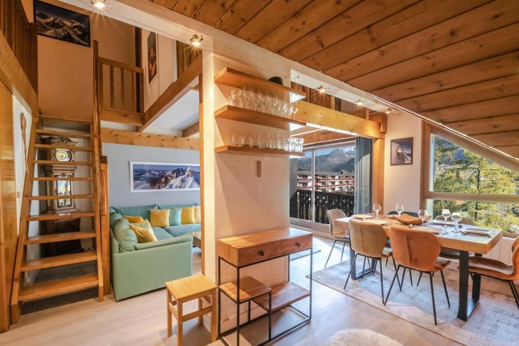Bel Appartement Entier En Style Chalet A 霞慕尼 外观 照片