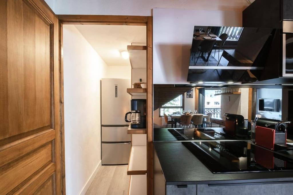 Bel Appartement Entier En Style Chalet A 霞慕尼 外观 照片