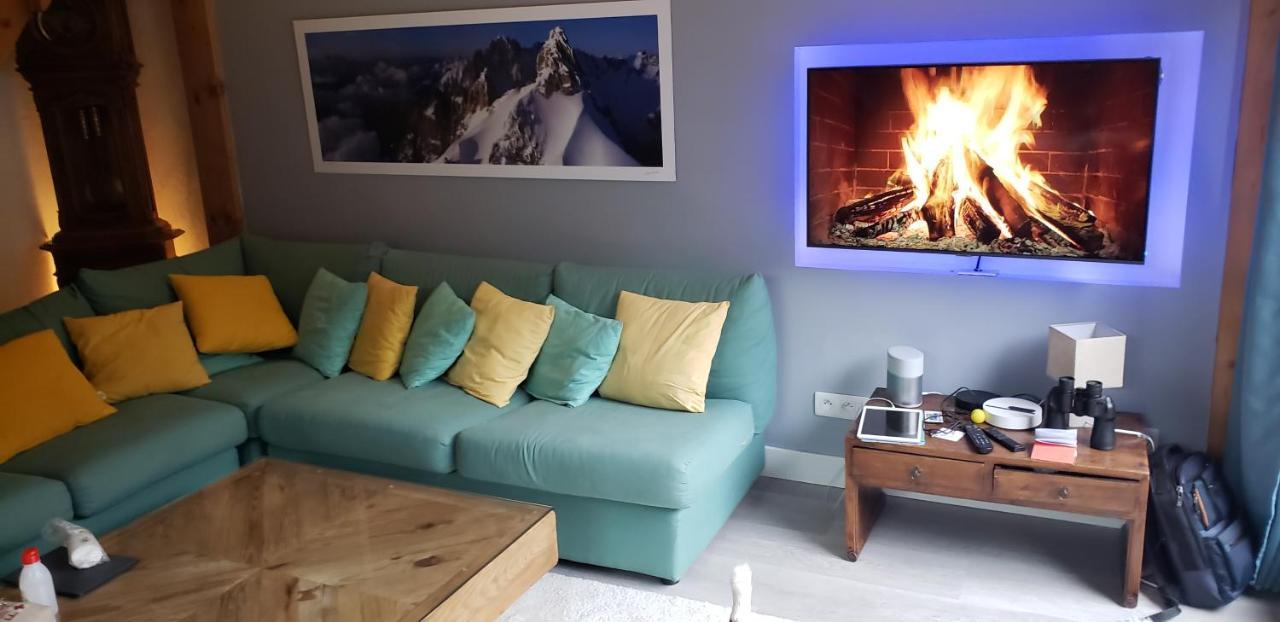 Bel Appartement Entier En Style Chalet A 霞慕尼 外观 照片